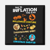 My Spooky Halloween Thanksgiving Ugly Christmas Co Magneet (Voorkant)