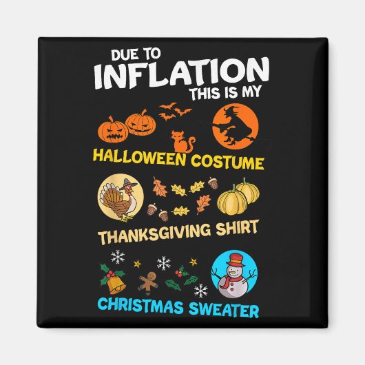 My Spooky Halloween Thanksgiving Ugly Christmas Co Magneet (Voorkant)