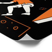 My Sport Involves Falling On Purpose Climbing Humo Poster (Hoek)