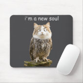 My Srit Animal Funny Meowl, Cursed Cat Owl Brainro Muismat (Met muis)