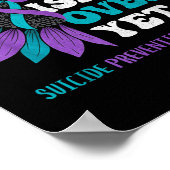 My Story Isn't Over Yet Suicide Prevention Awarene Poster (Hoek)