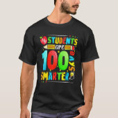 My Students Are 100 Days Smarter 100th Day Of Scho T-shirt (Voorkant)