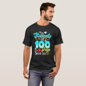 My Students Are 100 Days Smarter for Teachers Kid T-shirt (Voorkant volledig)
