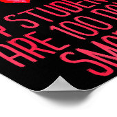 My Students Are 100 Days Smarter Rainbow Valentine Poster (Hoek)