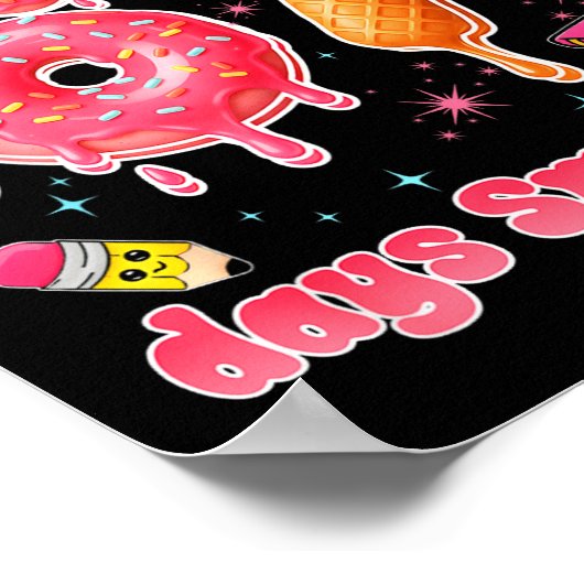 My Students Are 67 Days Smarter Funny Teacher Kids Poster (Hoek)