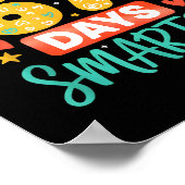 My Students Are 67 Days Smarter Funny Teacher Kids Poster (Hoek)