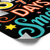 My Students Are 67 Days Smarter Funny Teacher Kids Poster (Hoek)