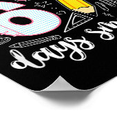 My Students Are 67 Days Smarter Funny Teacher Kids Poster (Hoek)