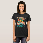 My Students Are 67 Days Smarter Funny Teacher Kids T-shirt (Voorkant volledig)