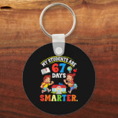 My Students Are 67 Days Smarter Teacher Clroom Cel Sleutelhanger (Voorkant)