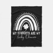 My Students Are My Lucky Charms Teacher St Patrick Fleece Deken (Voorkant)