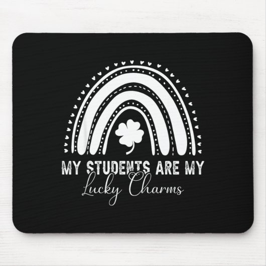 My Students Are My Lucky Charms Teacher St Patrick Muismat (Voorkant)