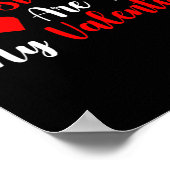 My Students Are My Valentine Herats Valentines Day Poster (Hoek)