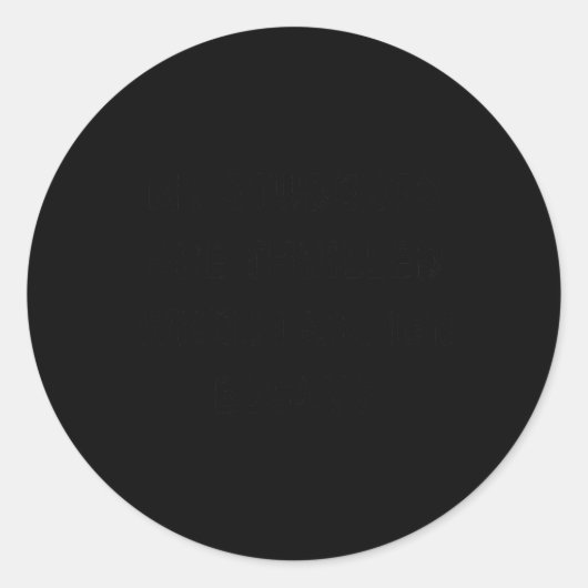 My Students Are Thrilled When I Ign Essay White Li Ronde Sticker (Voorkant)