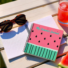 My Summer Journal roze watermeloen notitieboek
