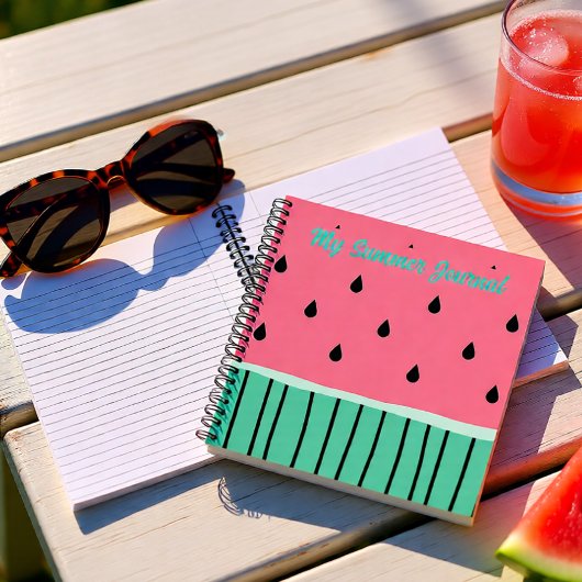 My Summer Journal roze watermeloen notitieboek