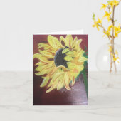 My Sunshine, Small, 4" x 5,6" Kaart (Gele Bloem)
