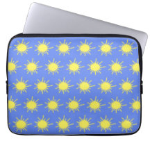 My Sunshine Tablet Case (Sky Blue & Yellow)