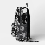 My Super Halloween black and white Bedrukte Rugzak (Rechts)