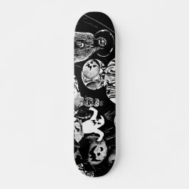My Super Halloween black and white Persoonlijk Skateboard