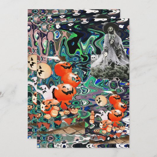 My Super Halloween V2 Bedankkaart (Voorkant / Achterkant)