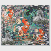 My Super Halloween V2 Cadeaupapier (Vlak)