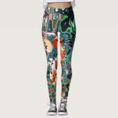 My Super Halloween V2 Leggings (Voorkant)