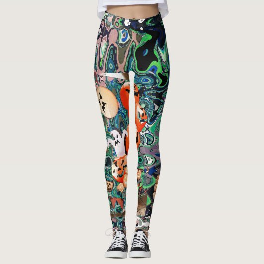 My Super Halloween V2 Leggings (Voorkant)