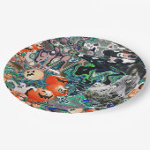 My Super Halloween V2 Papieren Bordje (Gekanteld)