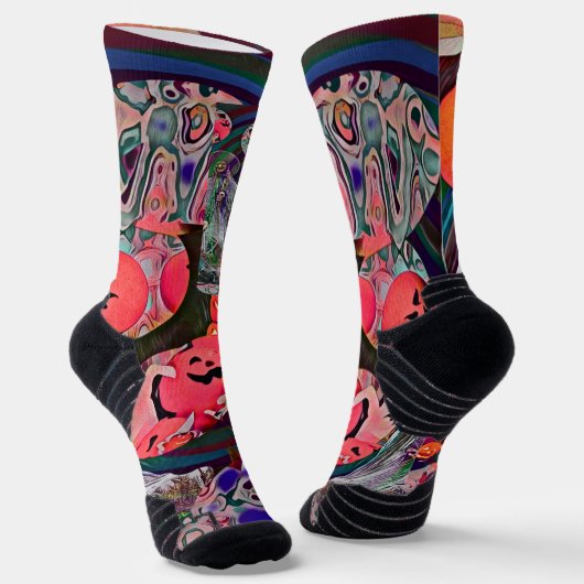 My Super Halloween V2 Sokken (Gebogen)