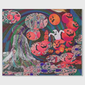 My Super Halloween V3 Cadeaupapier (Vlak)