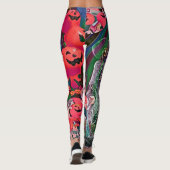 My Super Halloween V3 Leggings (Achterkant)