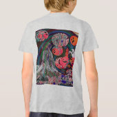 My Super Halloween V3 Tri-Blend Shirt (Achterkant)