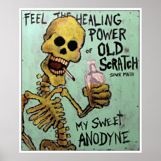 "MY SWEET ANODYNE" POSTER (Voorkant)