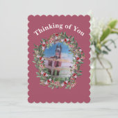 my sweet jamie thinking of you feestdagenkaart (Staand voorkant)