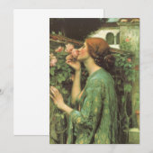My Sweet Rose, or Soul of the Rose by Waterhouse (Voorkant / Achterkant)