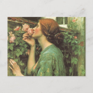 My Sweet Rose, or Soul of the Rose by Waterhouse Briefkaart
