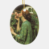 My Sweet Rose, or Soul of the Rose by Waterhouse Keramisch Ornament (Achterkant)