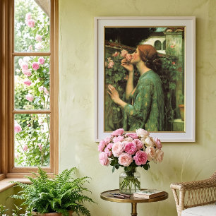 My Sweet Rose, or Soul of the Rose by Waterhouse Poster