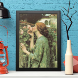 My Sweet Rose, or Soul of the Rose by Waterhouse Poster