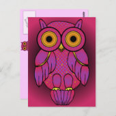 My$t Owl Dusk Briefkaarten (Voorkant / Achterkant)