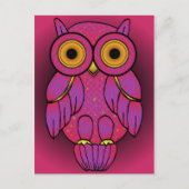 My$t Owl Dusk Briefkaarten (Voorkant)