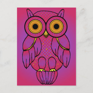 My$t Owl Glow Briefkaarten