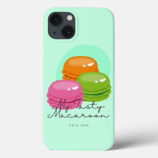 My Tasty Macaroon Phone Case (Achterkant)