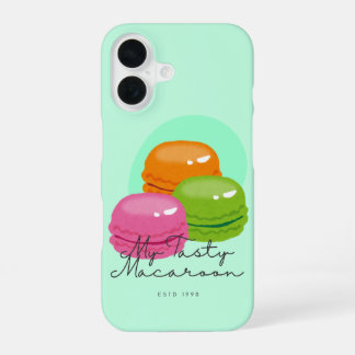 My Tasty Macaroon Phone Case iPhone 16 Hoesje