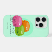 My Tasty Macaroon Phone Case iPhone Hoesje (Achterkant horizontaal)