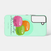 My Tasty Macaroon Phone Case Samsung Galaxy Hoesje (Achterkant horizontaal)