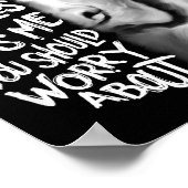 My Tbull Is Harmless Quote Dog Items Owner Small Poster (Hoek)