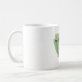 "My Tea Is My Therapist" Steaming Mug Quote Art Koffiemok (Links)