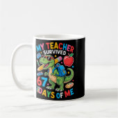 My Teacher Survived 67 Days Of Me Funny Dinosaur S Koffiemok (Links)